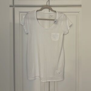 NWT Motherhood Maternity White T-Shirt